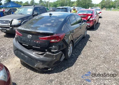 2019 Hyundai Elantra Value Edition из США, поврежденный, VIN 5NPD84LF3KH456131